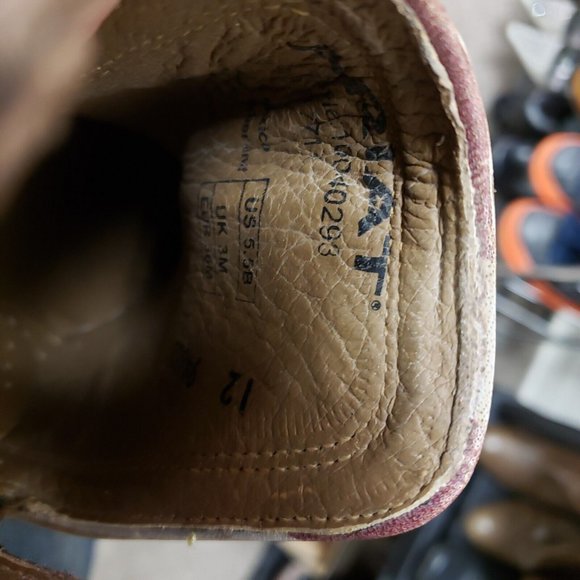 Ariat Womens Old Patriot Dixon Western Ankle Boot Size 5.5 Medium Leather Flag - Picture 14 of 15